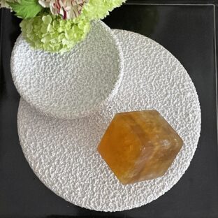 フローライト キューブ オレンジ