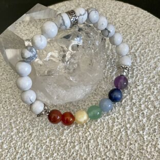 チャクラ バランス ハウライト ブレスレット