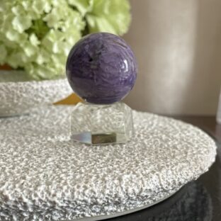 希少 チャロアイト　スフィア