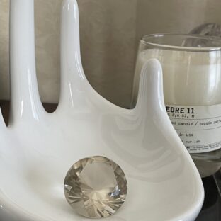 スモーキークォーツ ダイヤモンドカット