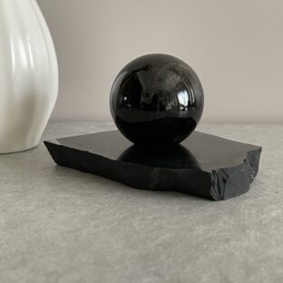 メキシコ産 ゴールドシーン オブシディアン スフィア