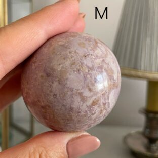 ペルー産フォスフォシデライト スフィア　Mサイズ
